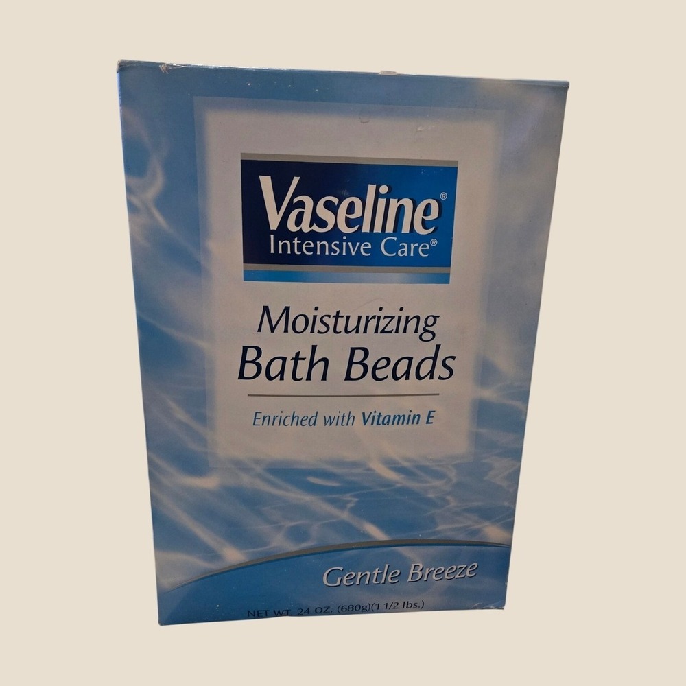 Vaseline Intensive Care Bath Beads 24oz New Gentle Breeze